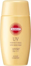 New KOSE Suncut Sunscreen Perfect UV milk without fragrance 60 mL from Japan