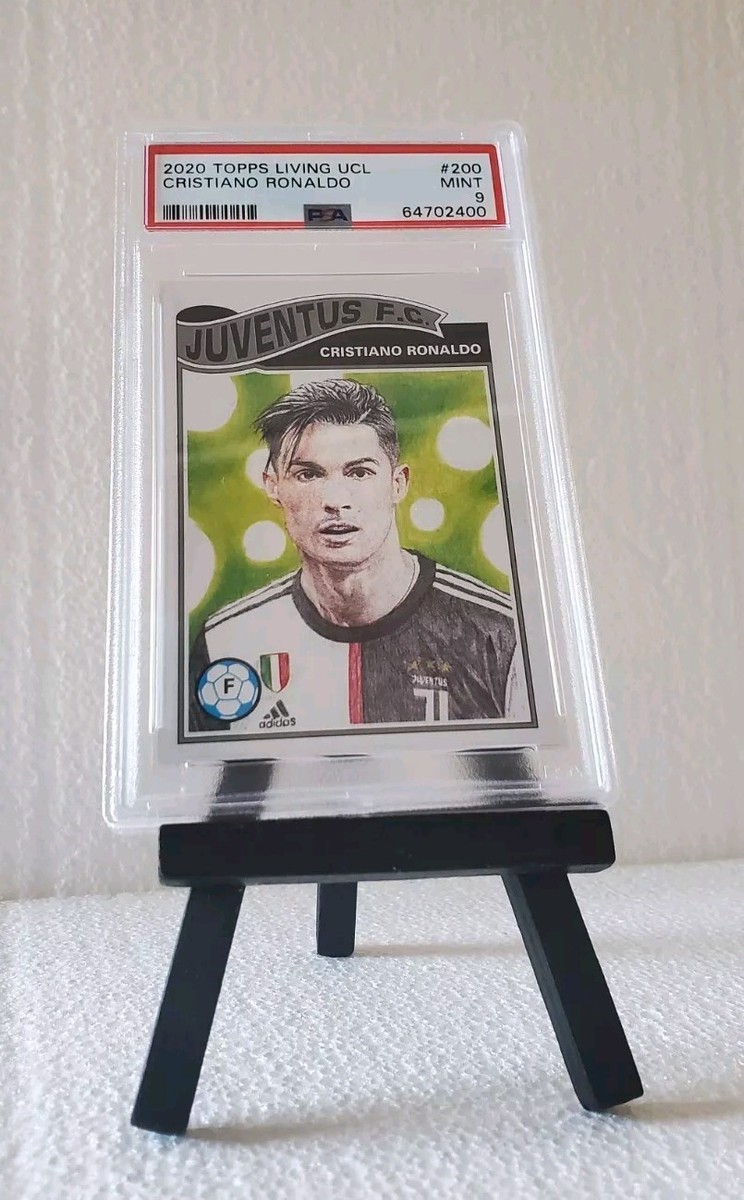 TOPPS LIVING CRISTIANO RONALDO クリロナ PSA9 2020 Topps UCL Living Set /10942 Cristiano Ronaldo #200 PSA