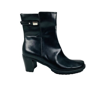 Predictions - Women s Black Zipper Boot - Size 5