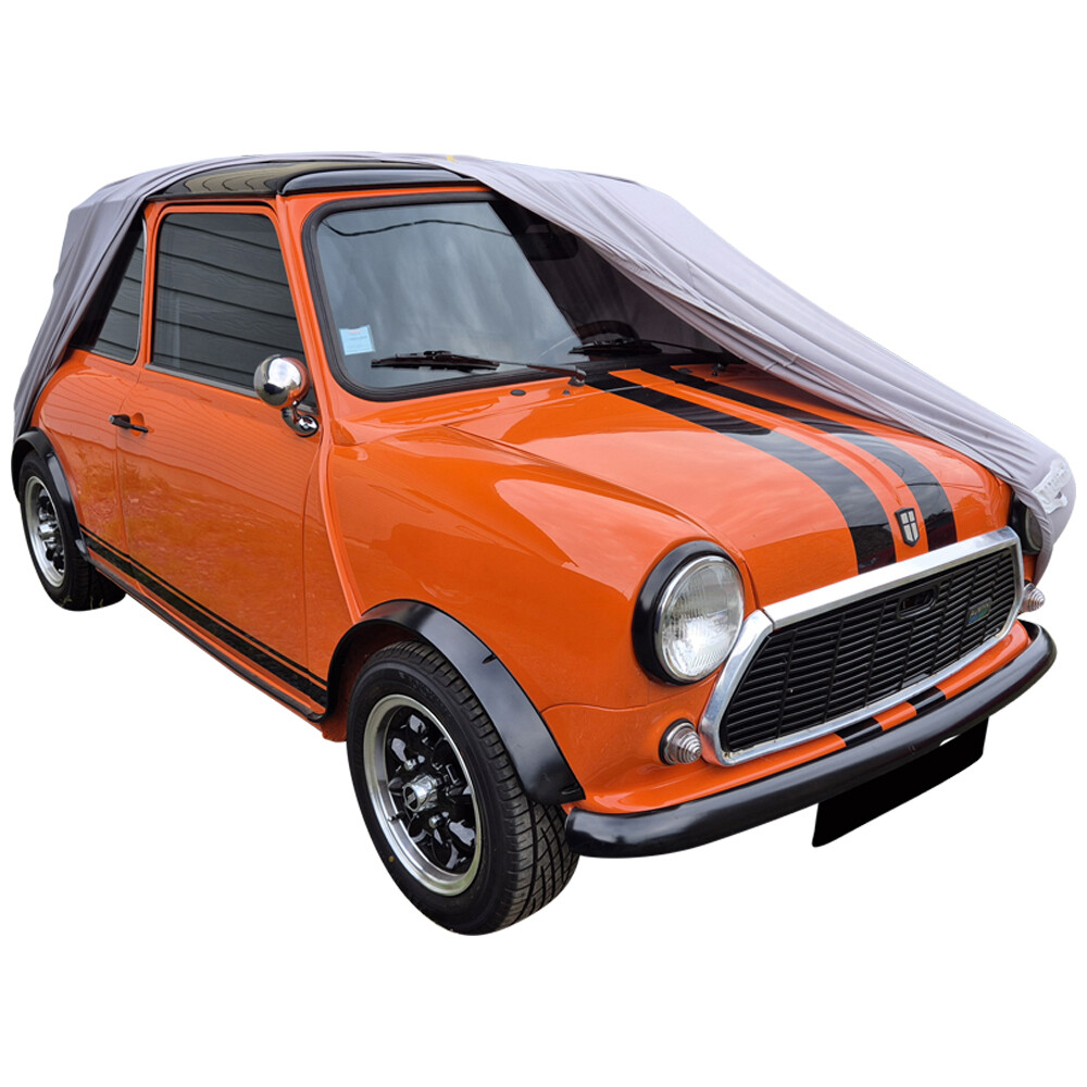 Copriauto da interno adatto per Mini Cooper Copertura Grigio GARAGE COVER AUTO