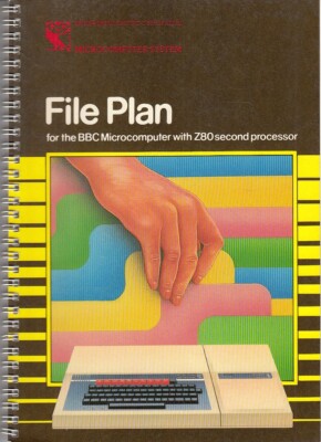 File Plan for the BBC Microcomputer with Z80 se... - Good - Spiral Bound