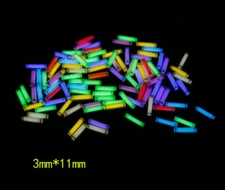 New 1pc 3x11mm Night Luminous Tube 25 Years Life Signal Light Tube