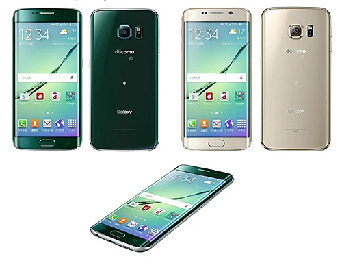 DOCOMO SAMSUNG SC-04G GALAXY S6 EDGE 64GB ANDROID 5.0 PHONE UNLOCKED GOLD NEW - Image 3 of 4