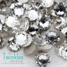 4mm (24-144pcs) Clear - Swarovski FlatBack Crystal Foil - 2088-SS16-001F