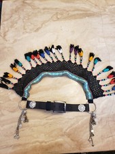 Leather And Uzbek Tassel Belt