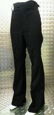 British Royal Navy RN Class II Black Flared Bell Bottom Sailors Trouser - NEW