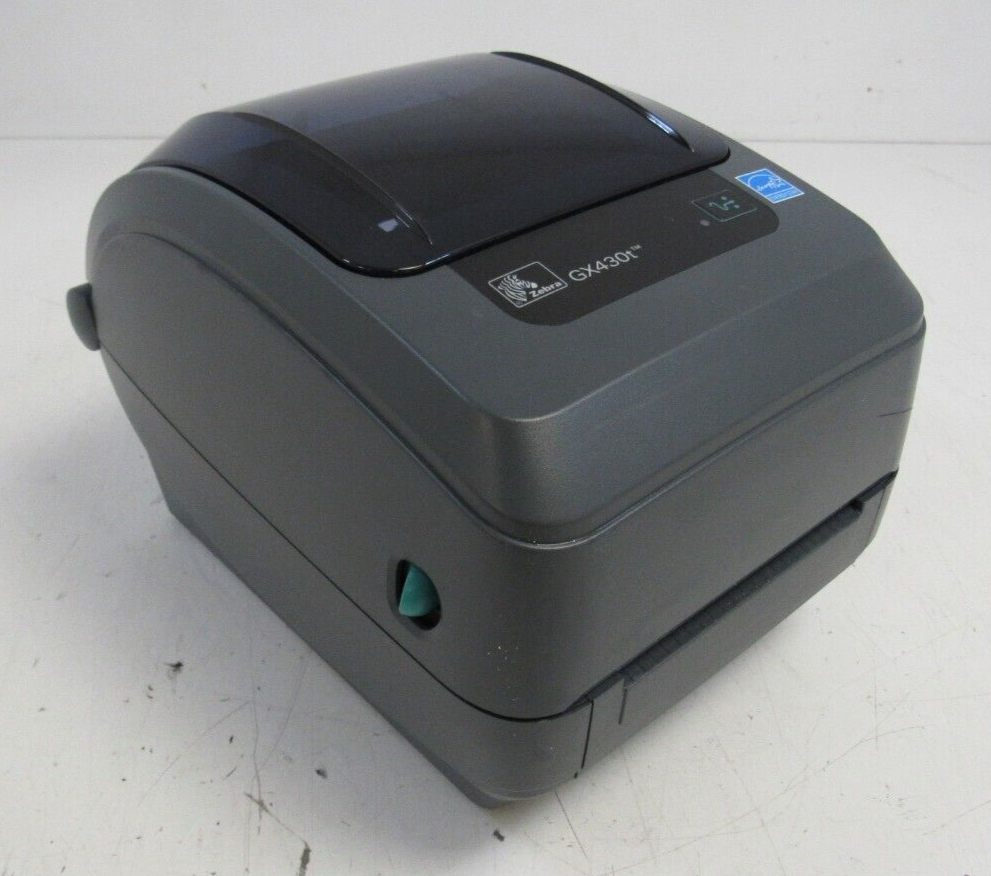 Zebra GX430T Thermal Label / Barcode Printer GX43102420000 eBay