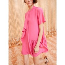 NWT Ulla Johnson Silk Mini Ruffle Adalyn Dress