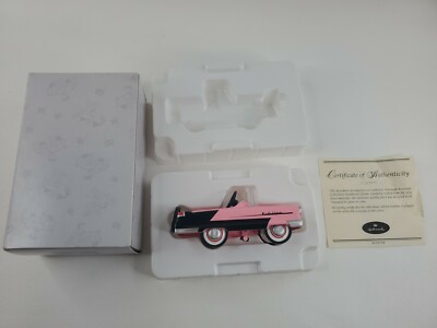 Hallmark KIDDIE CAR CLASSICS 1956 GARTON KIDILLAC Pink With Box and Cert
