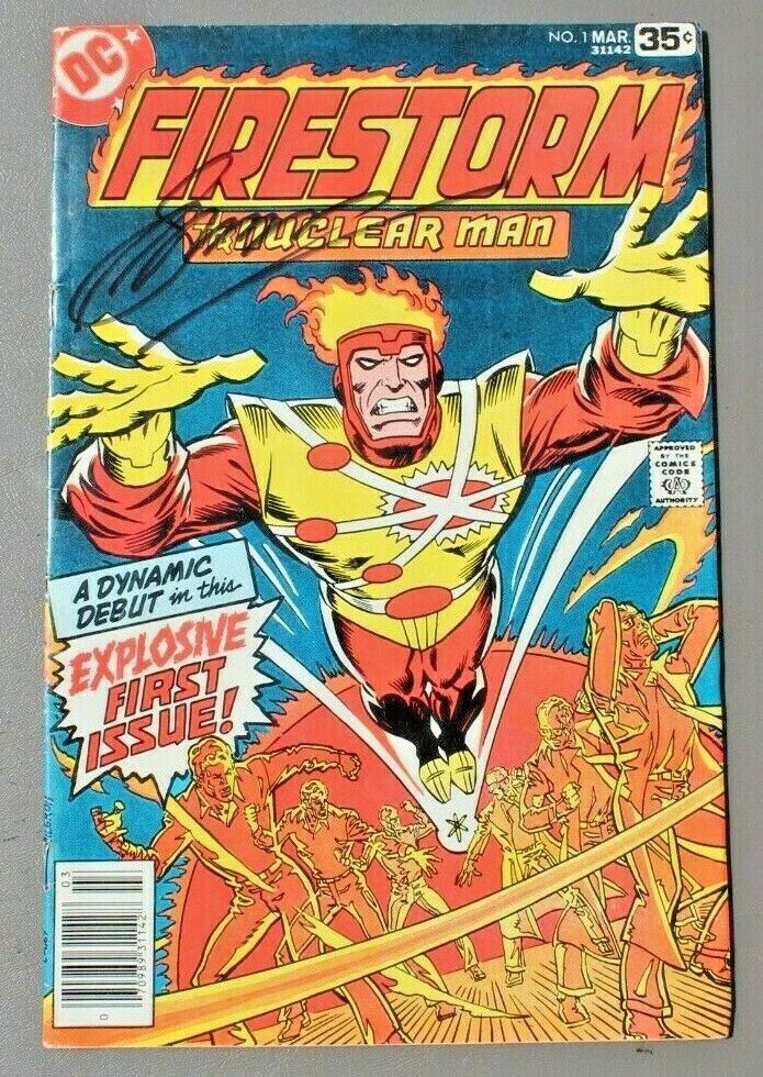 Firestorm # 1 SIGNED by Conway 1st appearance and Origin of Firestorm DC Comic