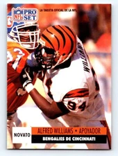 1991 Pro Set Spanish FRESH PULL #261 Alfred Williams