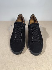 Damir Doma SILENT Black Suede Low Top Sneakers Men’s Designer Shoes