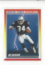 1990 Score #330 Bo Jackson (Ground Force) Raiders