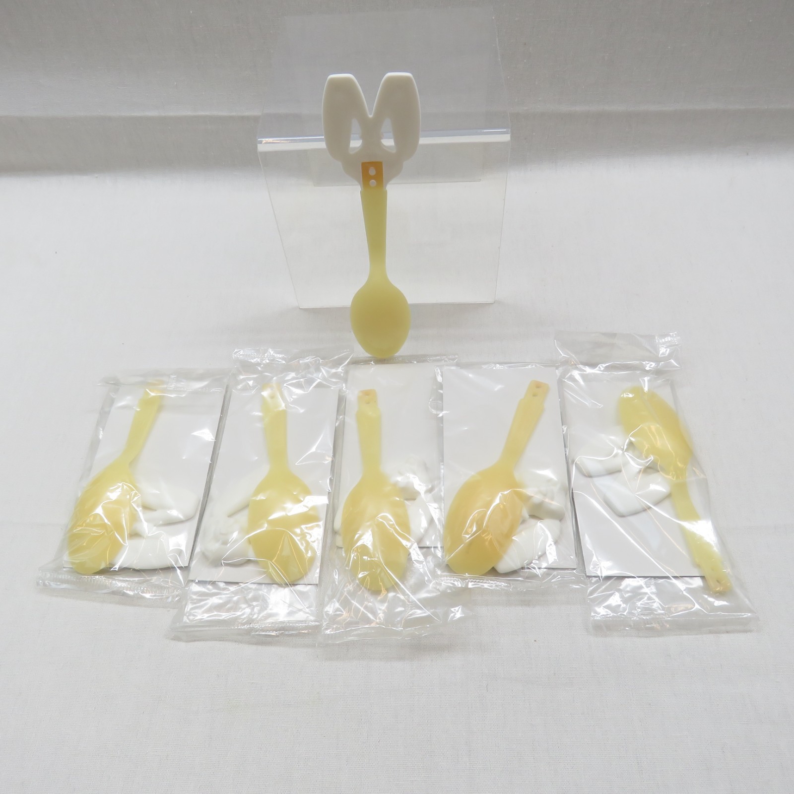 x5 Sealed General Mills Trix Cereal Silly Rabbit Spoon Vintage 91' Premium