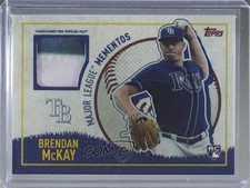 2020 Topps Opening Day Major League Mementos Relics Brendan McKay #MLM-BM 0h1