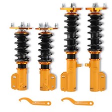 24 Stufen Zugstufendämpfung Einstellbar Gewindefahrwerk for Toyota Corolla AE111