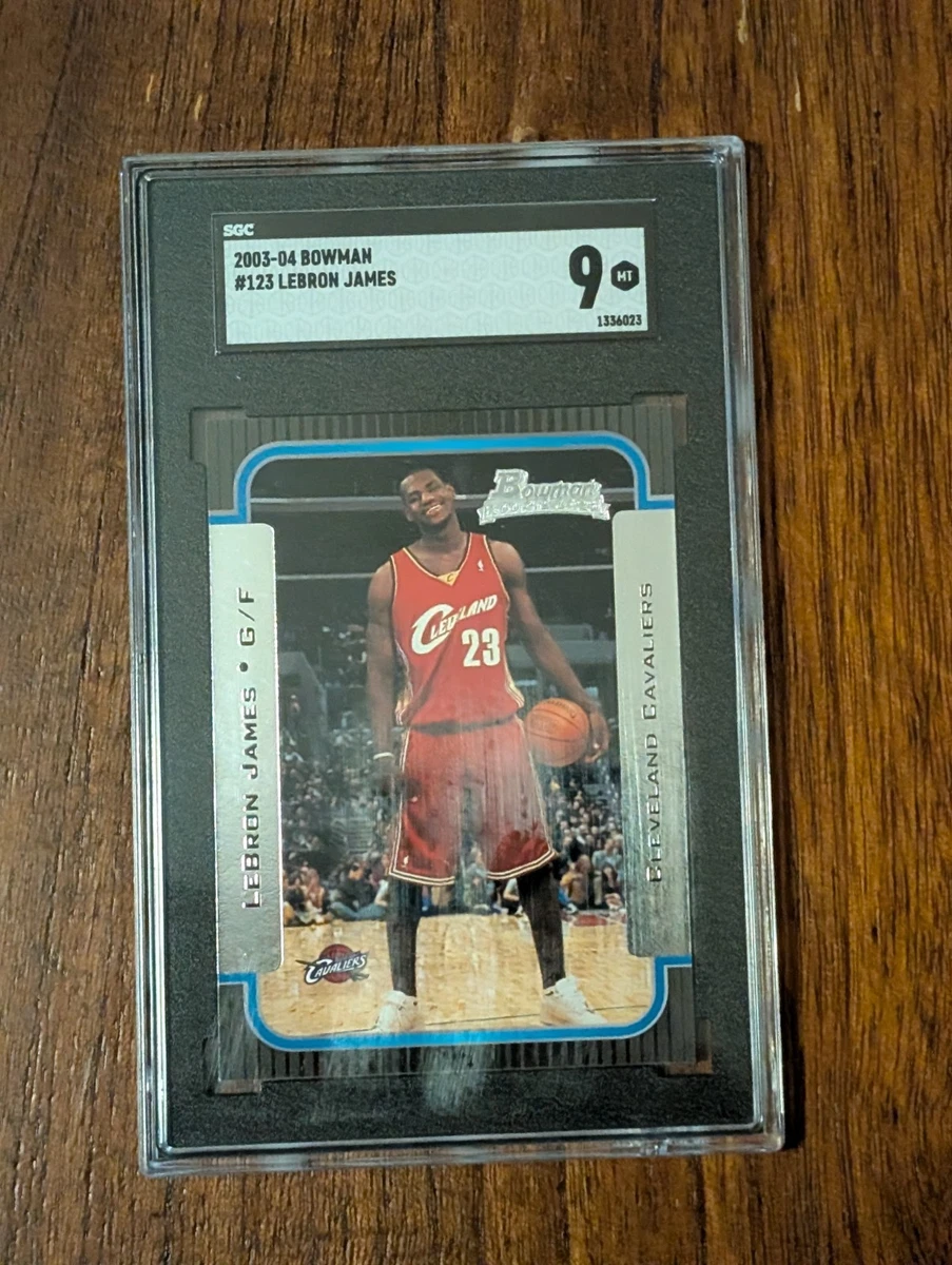 2004-2005 Bowman lebron james GOLD SGC 8 【公式通販】 2004-2005