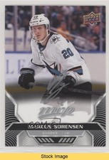 2020-21 Upper Deck MVP Silver Script Marcus Sorensen #80 READ 0a3