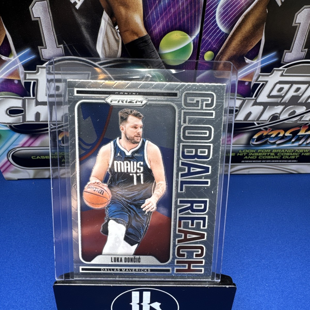 2024-25 Panini Prizm Luka Doncic Global Reach #8 Dallas