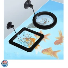 2 PCS Fish Feeding Ring, Aquarium Feeding Ring Automatic Goldfish Tank Feeder...