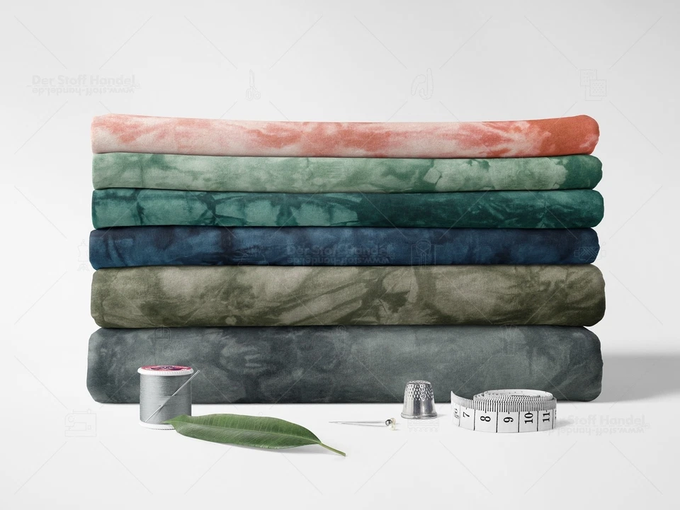 SWEAT Sweatshirt Stoff kuschlig warm innen gebrushed MINT DUNKELMINT EUR 19,98/m - Bild 3 von 4