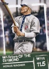 2020 Topps #WOD-10 Honus Wagner WARriors of the Diamond