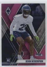 2023 Panini Phoenix Rookies Pink 194/199 Devon Witherspoon #145 1ey0