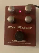 Carl Martin Red Repeat V2 Digital Delay Echo Vintage Series Guitar Effect Pedal