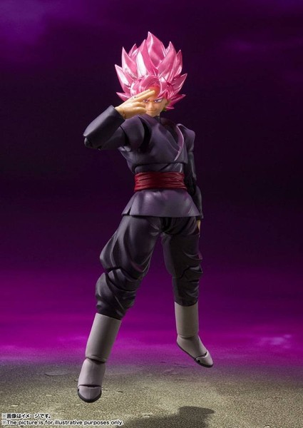 Dragon Ball Figura S.H. Figuarts Goku Black  Saiyan Rose 14cm Tamashii Nations