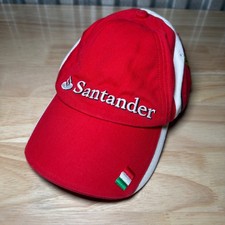 Puma Hat Mens OS Red Scuderia Ferrari Santander F1 Racing Adjustable Vintage