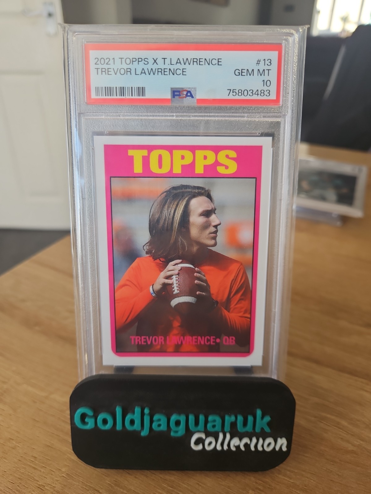 Trevor Lawrence Topps X Trevor Lawrence #13 Base