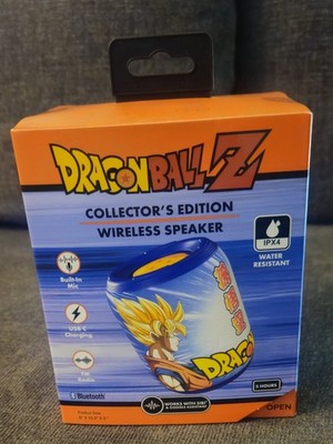 Dragon Ball Z Collector's Wireless Speaker CultureFly Goku Vegeta Bluetooth New