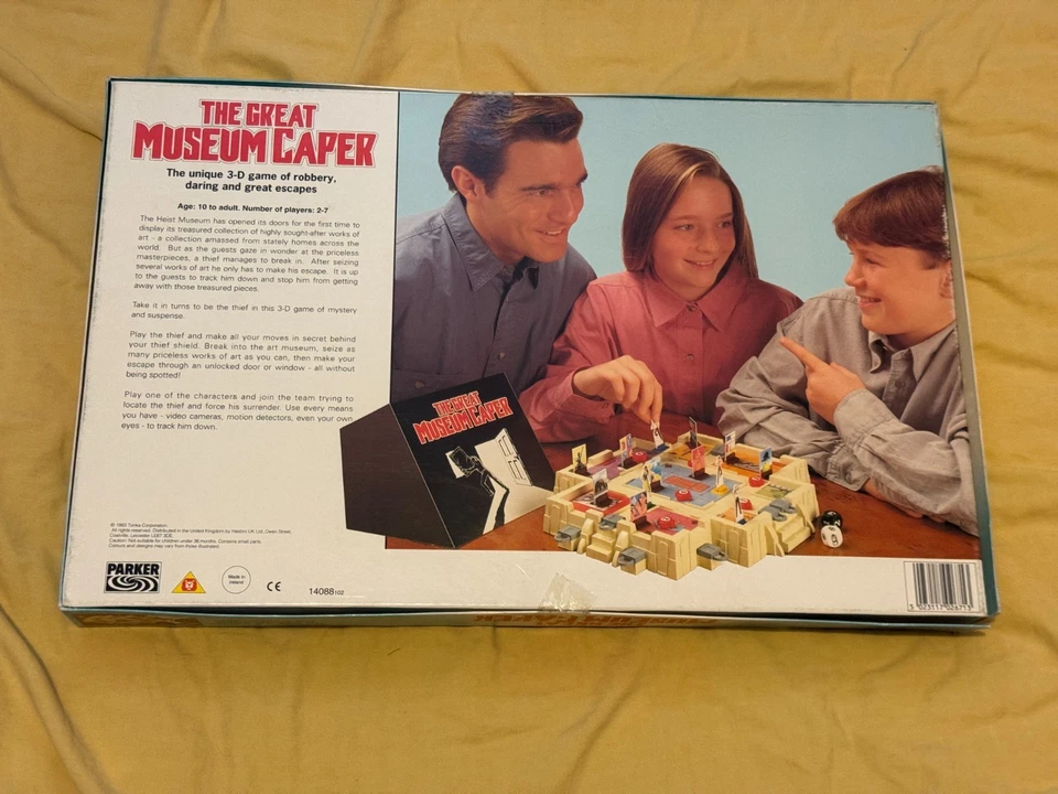 The Great Museum Caper - Board Game - Parker - 1993 - Complete - Image 2 of 4