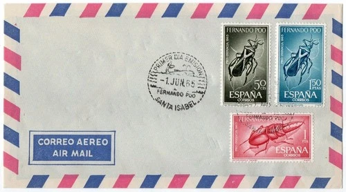 SPAIN 1965 FDC FERNANDO POO