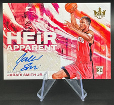 2022-23 Jabari Smith Jr. RC Auto /199 Court Kings Heir Apparent Rookie | Rockets