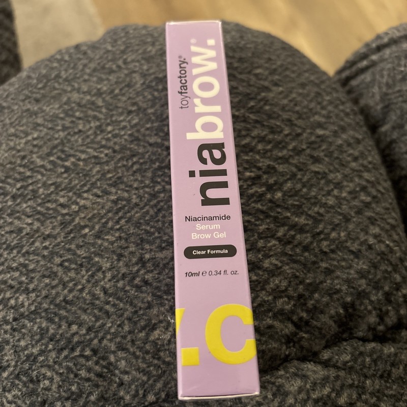Toyfactory Nia Brow Serum Brow Gel Clear Formula .34 Oz Sealed! Free Ship!