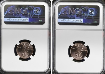 2025 P&D Lincoln Shield Cent 1C NGC MS67 RD Lincoln Label LAST