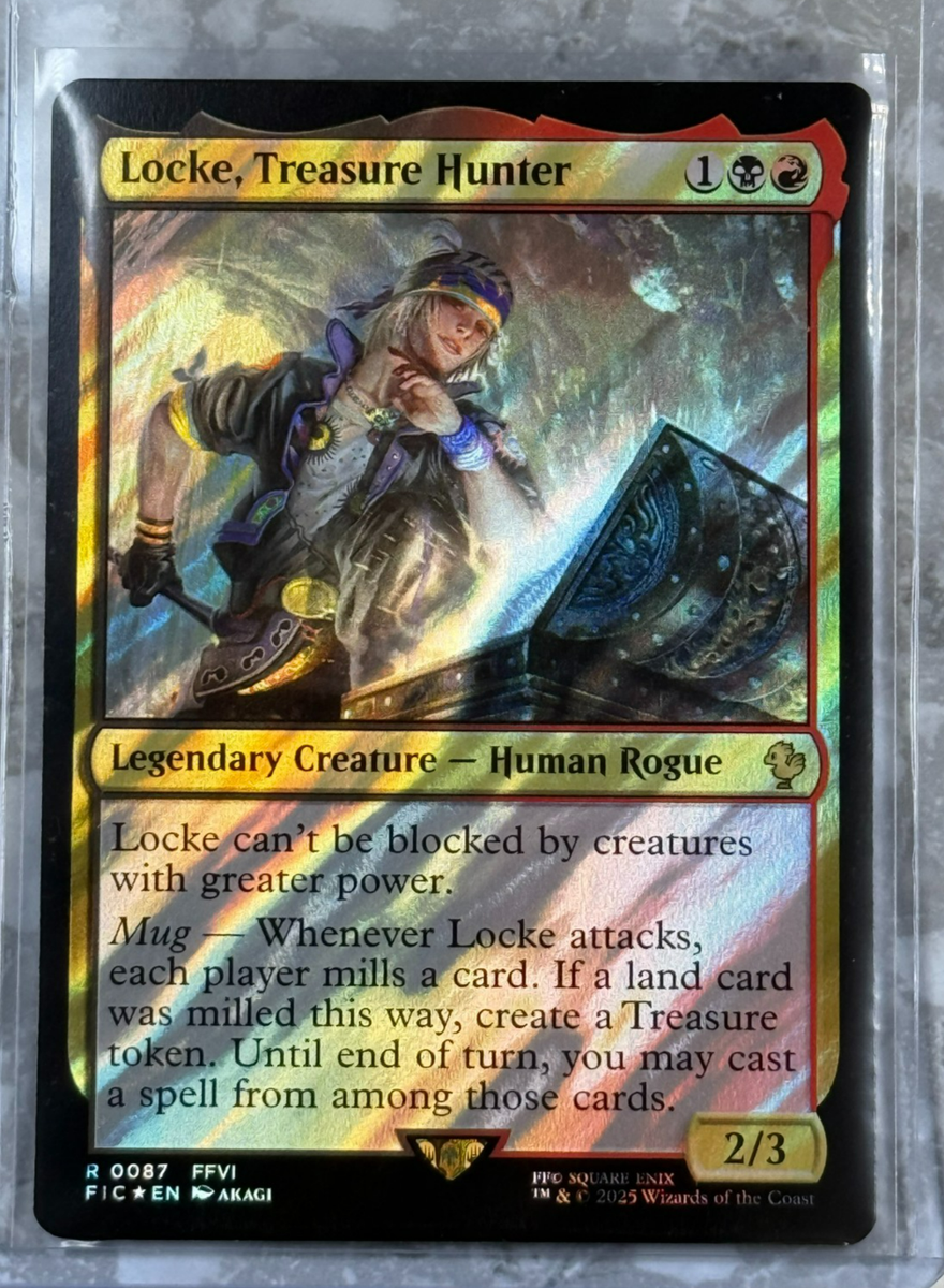 Locke, Treasure Hunter Surge Foil 87 MTG Final Fantasy FIC NM X1