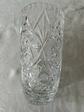 Vase Kristallglas Geschliffen 