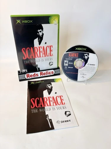 Scarface: The World is Yours (Microsoft Xbox, 2006) Complete CIB Pristine Cond