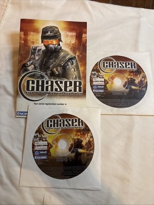 Chaser Fight Your Way Through Hell PC CD-ROM 2003 2-Disc Set + Manual