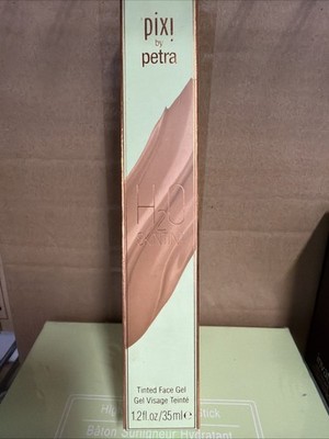Pixi by Petra H2O SkinTint Tinted Face Gel Foundation 1.2 fl oz 35ml Mahogany