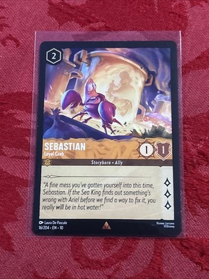 Lorcana Whispers in the Well - Sebastian - Loyal Crab - 16/204