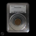 1921-S Lincoln Penny PCGS VF30  -E227