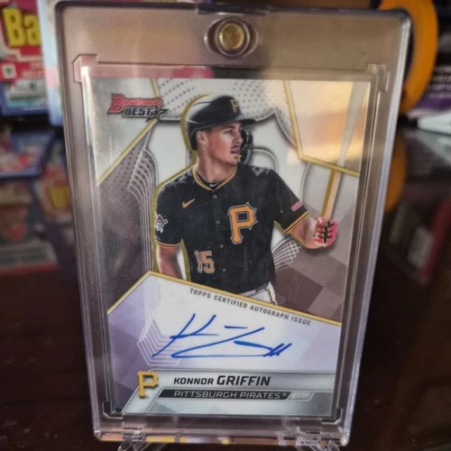 🔥Konnor Griffin 2025 Bowman's Best On Card Auto #B25-KG Pirates