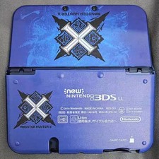 Custom Designed Monster Hunter X Blue Protective Case Nintendo New 3DS LL/XL
