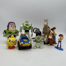 Disney Toy Story Mixed Lot Of Toys Woody Buzz Bulls Eye Bundle