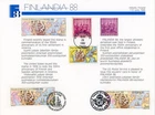 1988 Sc # C117 New Sweden Joint FDC with Sweden and Finland