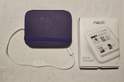 Barnes & Noble NOOK GlowLight 6'', 4GB, Wi-Fi eBook Reader (BNRV500)