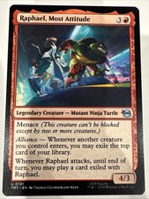 Raphael, Most Attitude, #101, Teenage Mutant Ninja Turtles, MTG, Regular